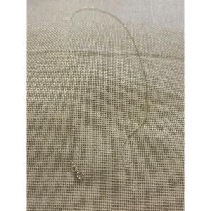 Lot a621 16 inch 925 sterling silver chain necklace